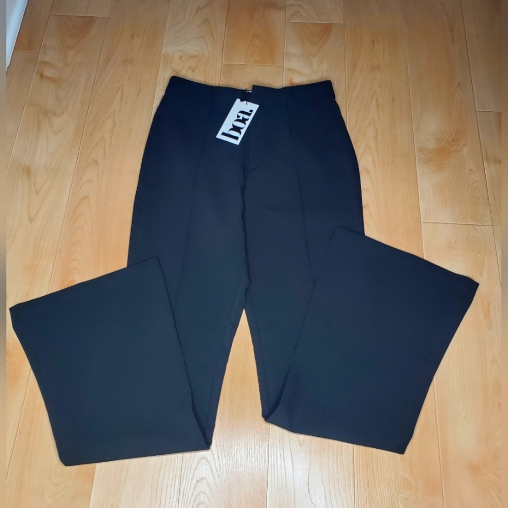 Black Wide Leg Trousers